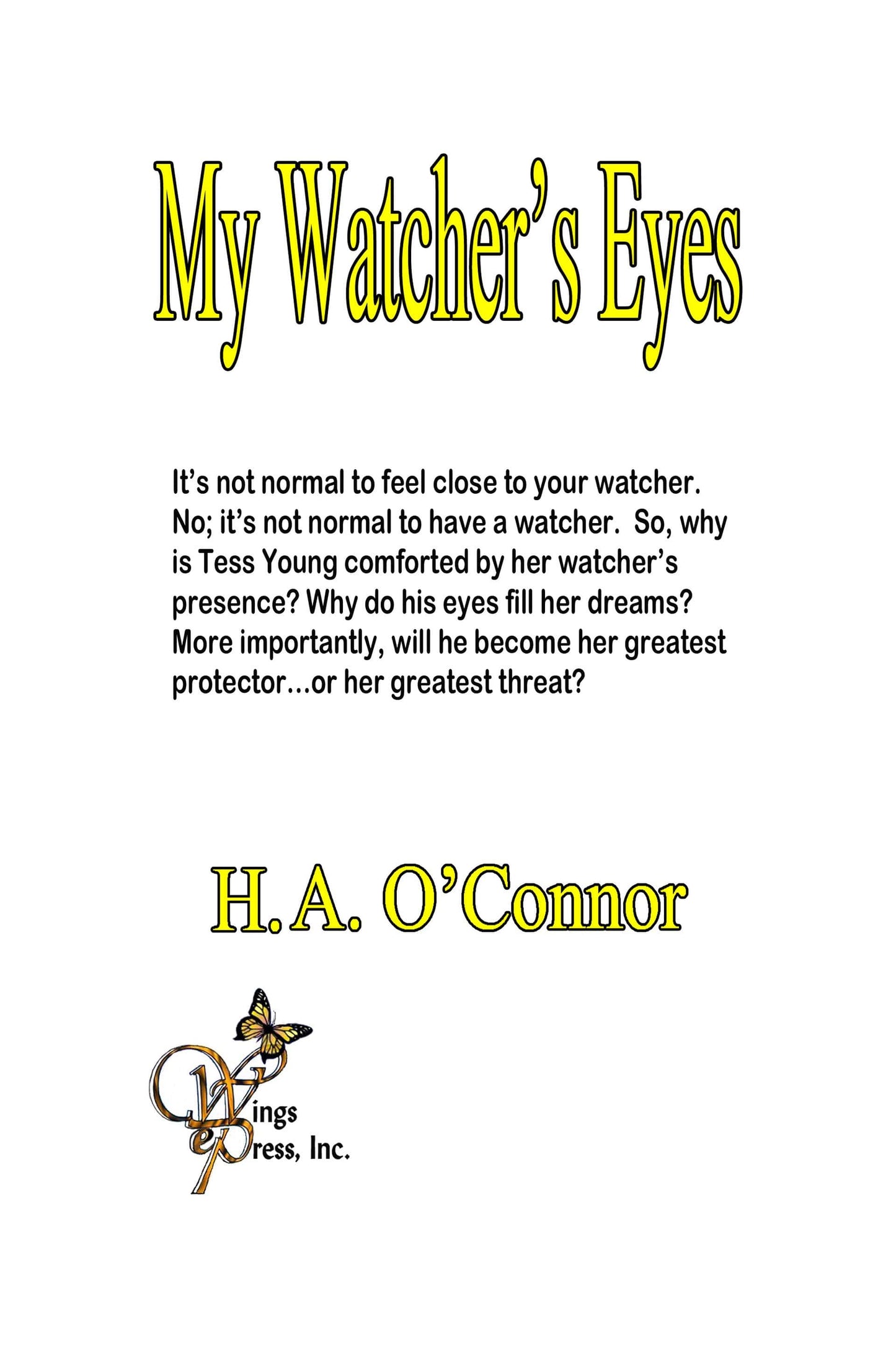 My Watcher's Eyes (Watcher Series Book 1)