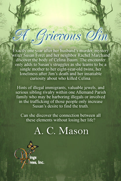 A Grievous Sin (Susan Foret, Mystery Writer Book 4)