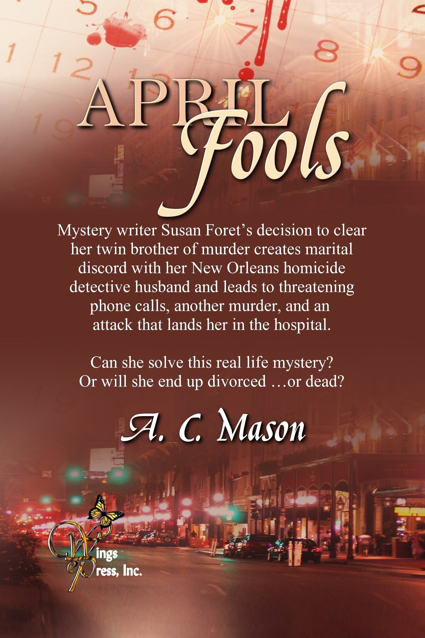 April Fools (Susan Foret, Mystery Writer Book 1)