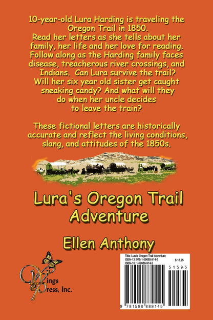 Lura's Oregon Trail Adventure (Letters Through Time)